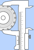Диаметр правого фланца