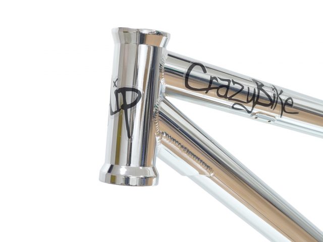 Рама стрит-дерт 26" CrazyBike FLIP Chrome — изображение 5