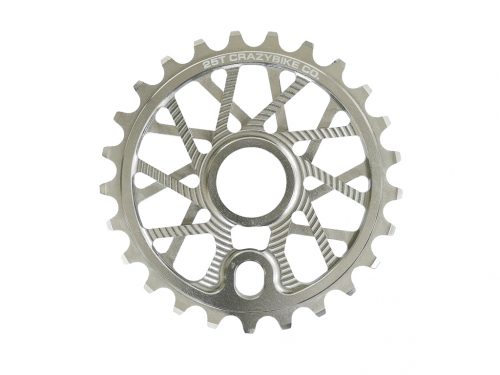 Звезда BMX CrazyBike SOL 25T Серебро