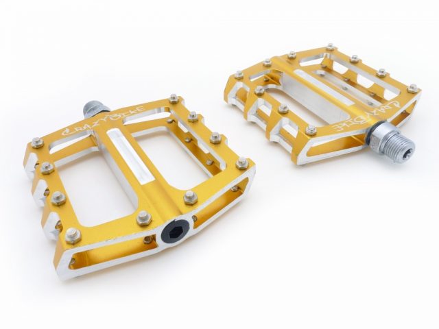 Педали CrazyBike ID (Платформы) Золото