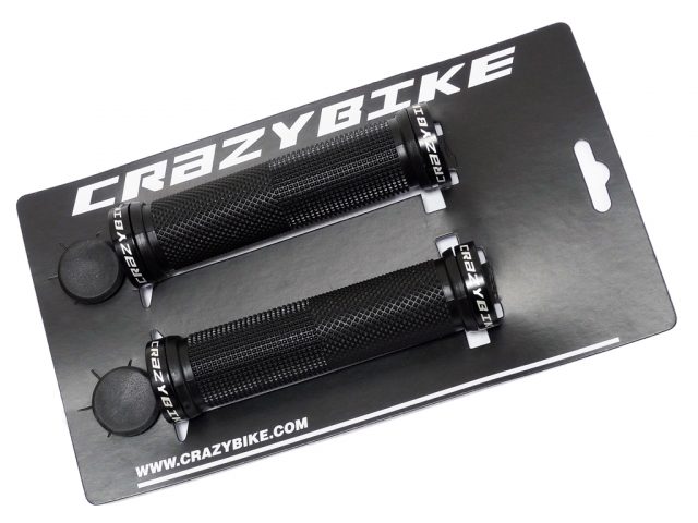 Грипсы CrazyBike Lock-On Черный — изображение 2