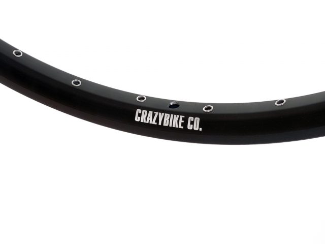 Обод 26" CrazyBike FLIP 32mm 32H Черный - Laser Logo — изображение 2