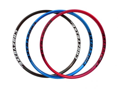 Обод 26" CrazyBike FLIP 32mm 32H Красный