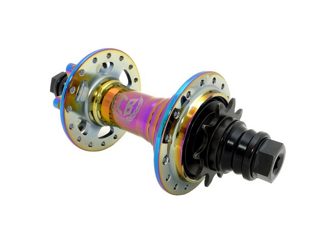 Втулка задняя CrazyBike FLIP SS / 2016 32H Oil Slick — изображение 2