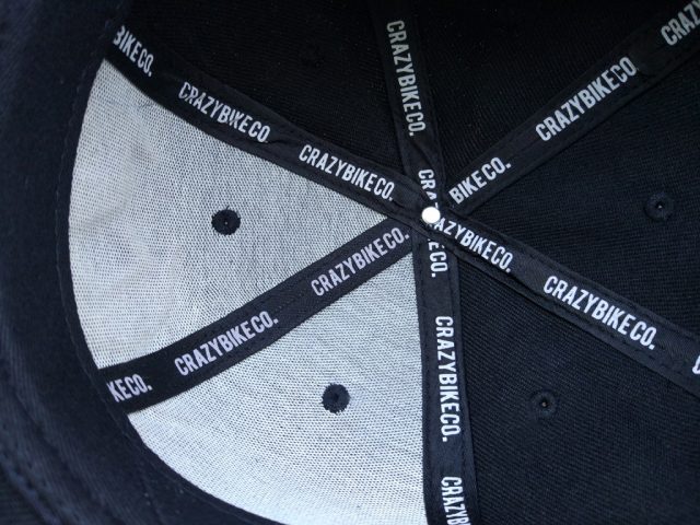 Кепка CRAZYBIKE CO. Snapback Черный — изображение 4