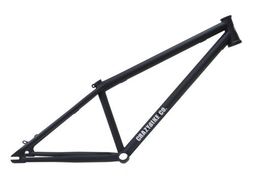 Рама стрит-дерт 26" CrazyBike FLIP v.2 (2020) Matt black