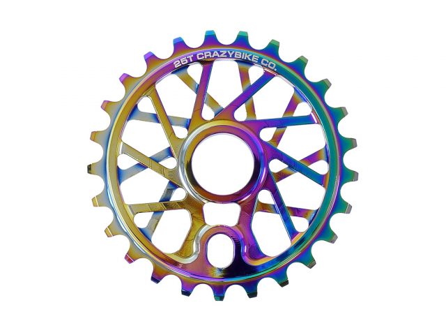 Звезда BMX CrazyBike SOL 2020 25T Oil Slick — изображение 2